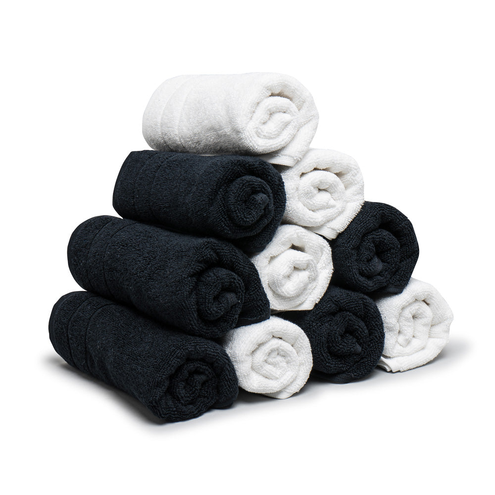 SIMBA Excel Salon Towel Black 10pk